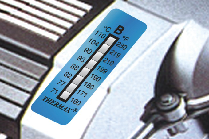 Temperature Indicating Stripes - B+B Thermo-Technik Donaueschingen